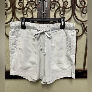 Anthropologie cloth & stone pull on tie waist shorts